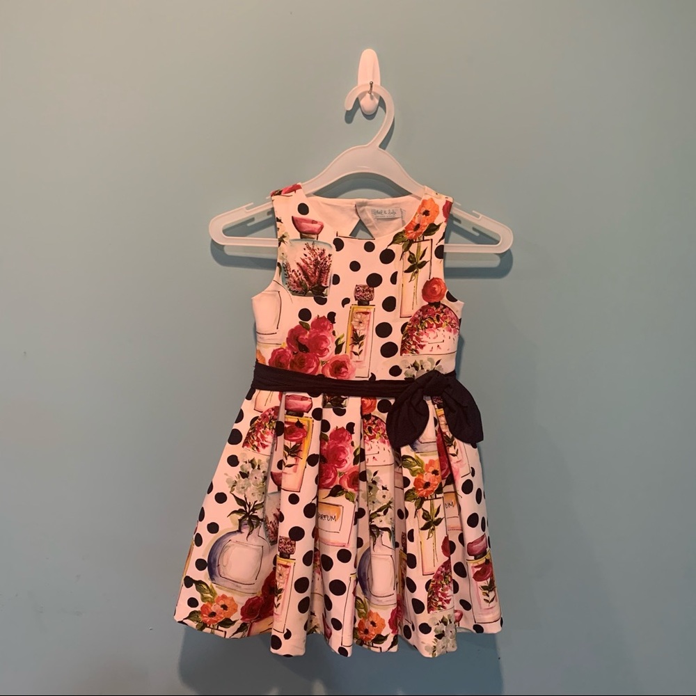 European designer girls dress